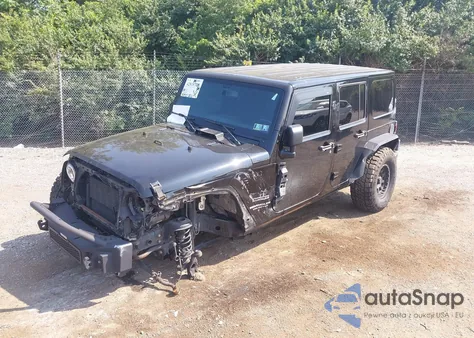 2017 Jeep Wrangler Unlimited Sport 4X4 из США, поврежденный, VIN 1C4BJWDG4HL710335